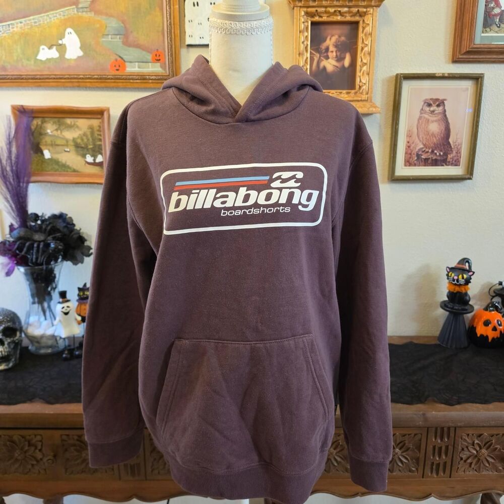 Billabong Burgundy Brown Hoodie